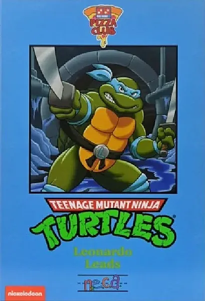 TEENAGE MUTANT NINJA TURTLES (CARTOON) ACTION FIGURE ULTIMATE LEONARDO VHS 18 CM